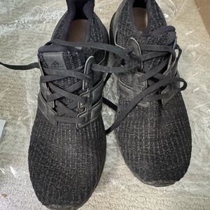 Adidas all black ultra boost size 7.5